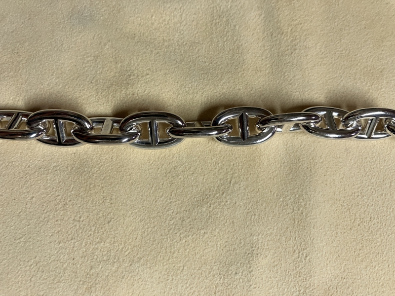 【新品未使用】エルメス　シェーヌダンクル　MM15 保護シール付き ブランドバンク フリマサイト ブラバン｜【新品未使用未着用品