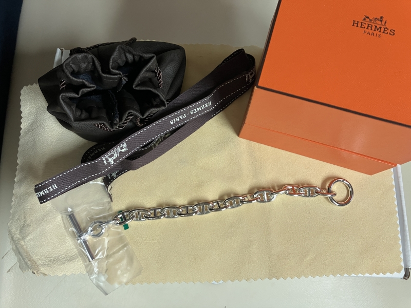 新品未使用 HERMES エルメス シェーヌダンクル MM15 楽天市場】《新品》 エルメス シェーヌダンクル MM 15 シルバー